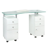 Manicure Table BD-3453 WHITE - BVShop