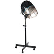 Black Beauty System BB-6082H hair dryer on stand, showcasing ergonomic design and professional styling tools.