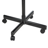 Black Beauty System BB-6082H hair dryer on stand with adjustable nozzle and ergonomic handle.