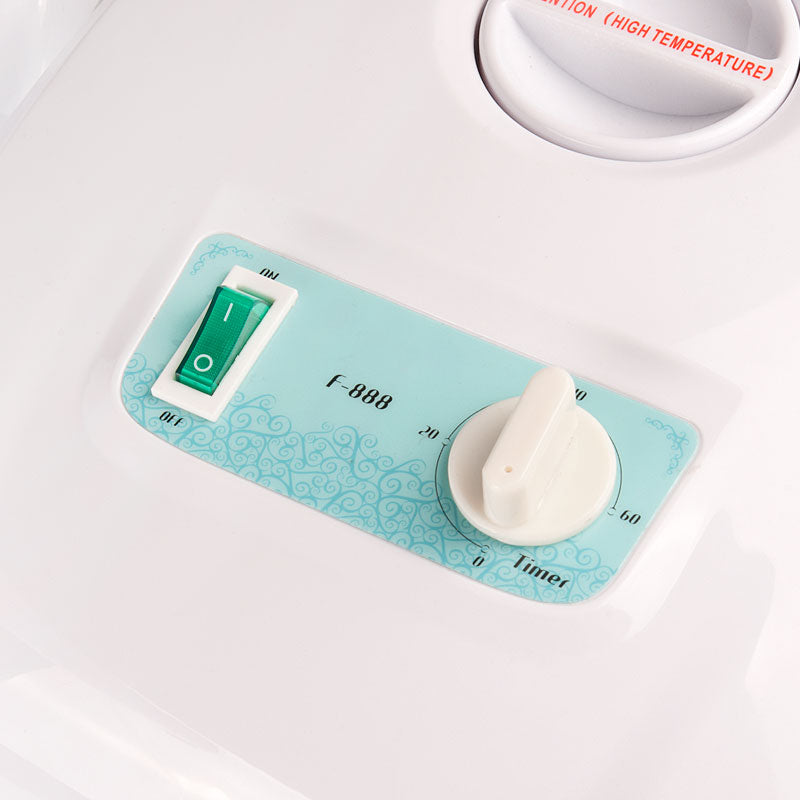 Beauty System Wapozon BR-888 facial steamer with water reservoir and steam outlet, used for skincare and facial treatments.