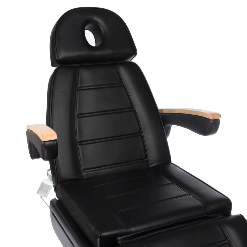 Electric cosmetic chair LUX BW-273B Black - BVShop