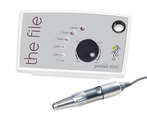Beauty System Promed 2020 LED Nail Drill with sleek design and ergonomic handle for professional nail care.