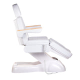 Electric Beauty Chair LUX Pedicure BG-273E by Beauty System with five actuators, featuring a plush upholstered design for salon treatments.