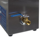 Beauty System Ultrasonic Cleaner 6L with 200W power, featuring a stainless steel tank and control panel for jewelry and instrument cleaning