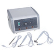 Beauty System 2-in-1 Galvanic and Iontophoresis device for facial skin treatment, featuring adjustable controls and sleek design.