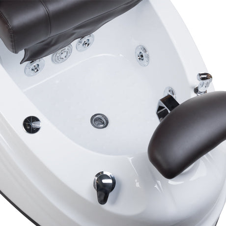 Pedicure chair with massage BR-2307 Brown - BVShop