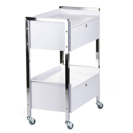 Beauty System Cosmetic Cabinet BD-6004 with multiple drawers and mirror for organized beauty and skincare storage
