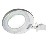 Magnifier lamp on Sonobella BSL-04 LED 12W stand, featuring adjustable arm and bright illumination for detailed work.