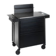 Mobile work station working table Matti Inkoo by Beauty System with a sturdy surface and wheels for easy mobility.