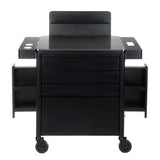 Mobile work station working table Matti Inkoo by Beauty System with a sleek, functional design for workspace organization.