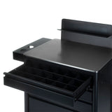 Mobile work station working table Matti Inkoo by Beauty System, featuring a sturdy surface and wheels for easy mobility