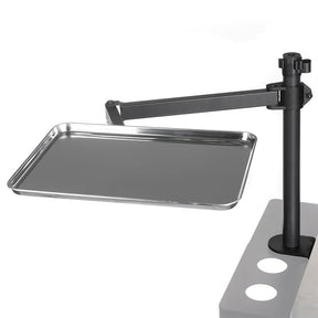 INKOO Arm with Tray Holder from Beauty System, adjustable holder with tray for convenient use and organization.