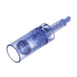 Dermapen A6 cartridge with 12 needles from Beauty System, close-up view showing the needle tips and cartridge design.