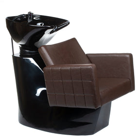 Hair washing station Ernesto brown BM-32969 - BVShop