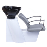 Hair Wash Station LIVIO light gray BH-8012 - BVShop