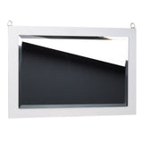 White ALVA Vanity with 2 drawers mirror + stool - BVShop