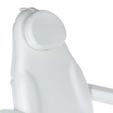 Electric beauty chair MODENA BD-8194 by Beauty System in white, featuring adjustable height and plush upholstery for salon use.