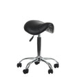 Black Beauty Stool BD-9909 by Beauty System with a padded seat and sturdy base, ideal for salon or spa use.