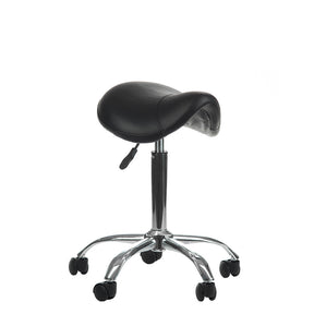 Black Beauty Stool BD-9909 by Beauty System with a padded seat and sturdy base, ideal for salon or spa use.