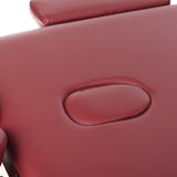 Massage and rehabilitation table BS-523 Burgundy - BVShop