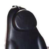 Electrical Beauty Chair MODENA PEDI BD-8294 by Beauty System in black, showing the plush padded seat and adjustable footrest.