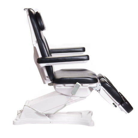 Black electrical beauty chair MODENA PEDI BD-8294 by Beauty System, featuring cushioned seating and adjustable components.