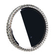 Beauty System Glamour LED Decorated Mirror 50cm with illuminated frame, modern makeup mirror with bright LED lighting.
