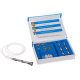 Mini Diamond Dermabrasion device from Beauty System with a sleek, compact design for skin exfoliation and rejuvenation.