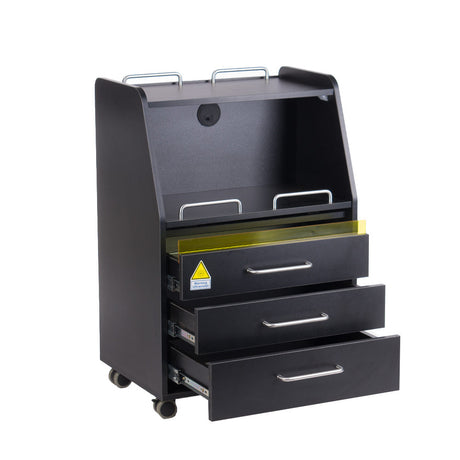 Cosmetic cabinet BD-T601 black - BVShop