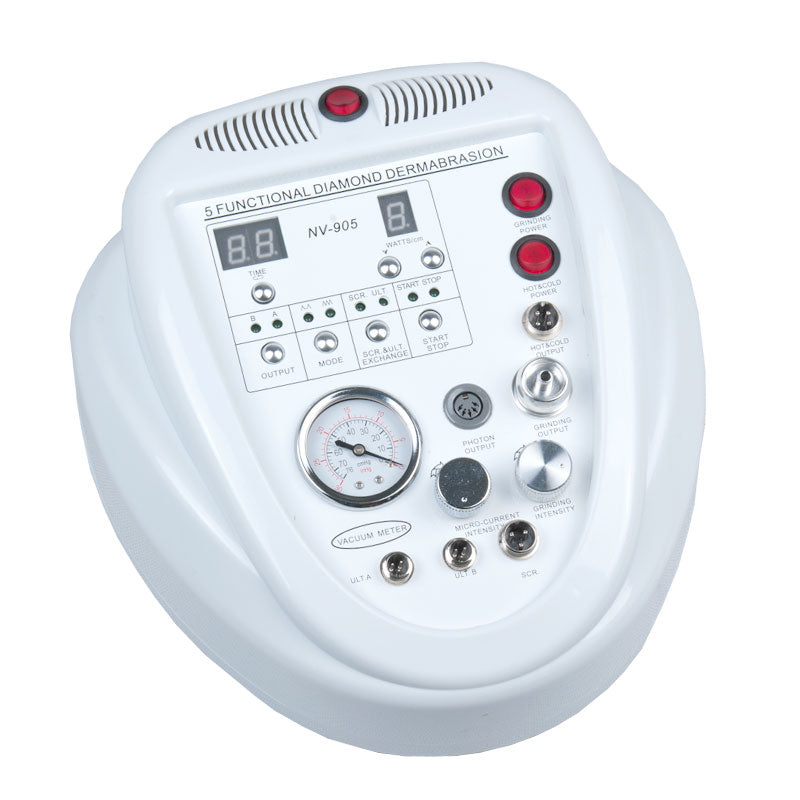 Beauty System Diamond Microdermabrasion 5-in-1 Combo BN-905 facial treatment device with multiple attachments and controls