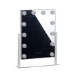 Beauty System LED Hollywood 1012-Z illuminated mirror with bright LED lights and a sleek rectangular design.