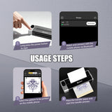 Mast DragonHawk M6 Wireless Tattoo Stencil Printer - BVShop