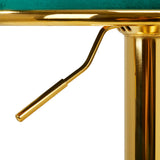 4Rico Bar Hocker QS-B313a green velvet - BVShop