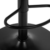 4Rico Bar Hocker QS-B801 black velvet - BVShop