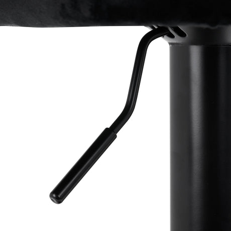 4Rico Bar Hocker QS-B801 black velvet - BVShop