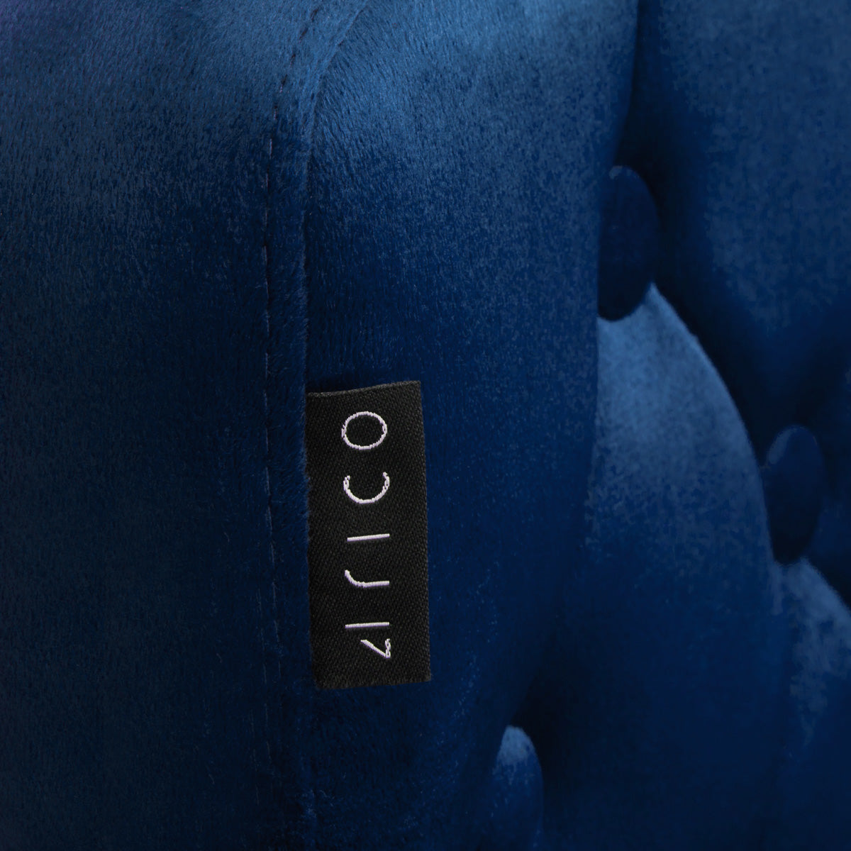 4Rico Chair QS-OF213G navy blue - BVShop