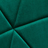 4Rico Cosmetic chair QS-186 green velvet - BVShop