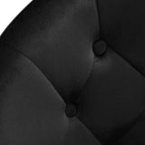 4Rico swivel chair QS-BL12G black - BVShop