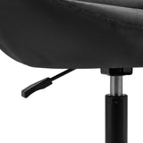 4Rico swivel chair QS-BL12G black - BVShop