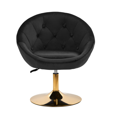 4Rico swivel chair QS-BL12G black - BVShop