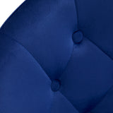 4Rico swivel chair QS-BL12G navy blue - BVShop