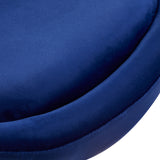 4Rico swivel chair QS-BL12G navy blue - BVShop