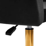 4Rico swivel chair QS-BL14G black - BVShop