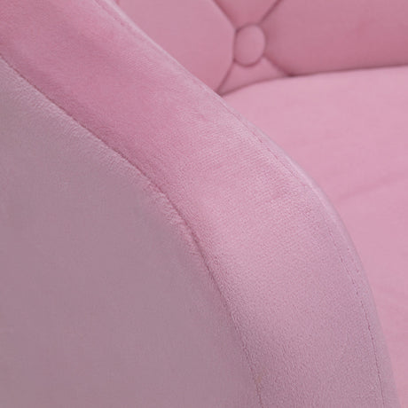 4Rico swivel chair QS-BL14G pink - BVShop