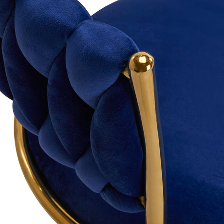 4Rico swivel chair QS-GW01G navy blue - BVShop