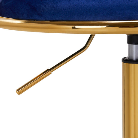 4Rico swivel chair QS-GW01G navy blue - BVShop