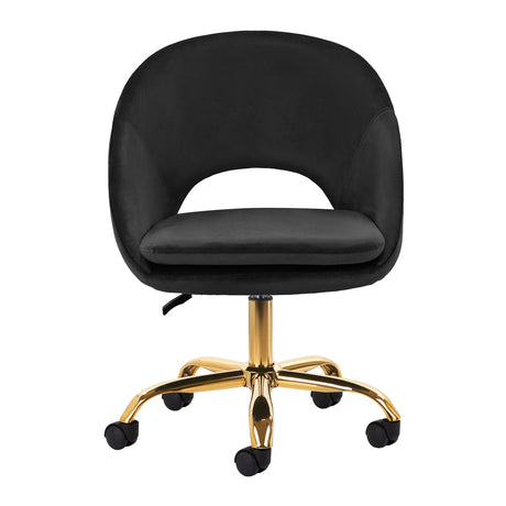 4Rico swivel chair QS-MF18G black - BVShop