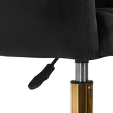 4Rico swivel chair QS-OF212G black - BVShop
