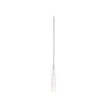 Sterilized BVShop I.V. catheter piercing needle for cats, single use, with a slender metal needle and plastic hub.