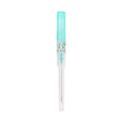 Sterilized BVShop I.V. catheter piercing needle for medical use, single sterile needle on a white background